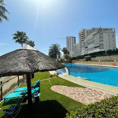 Clp- Primera Linea Vistas Piscina Y Parking 度假居 *